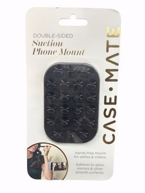 Case-Mate Double-Sided Suction Phone Mount
Black
New in Packaging